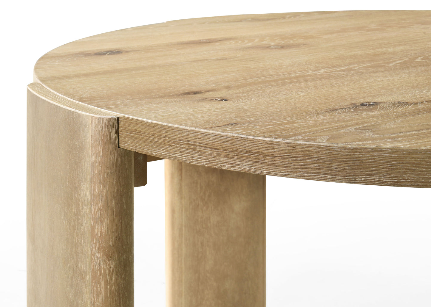 Bowen - Round Dining Table - Oak Finish