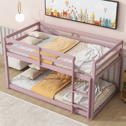 Twin Over Twin Floor Bunk Bed