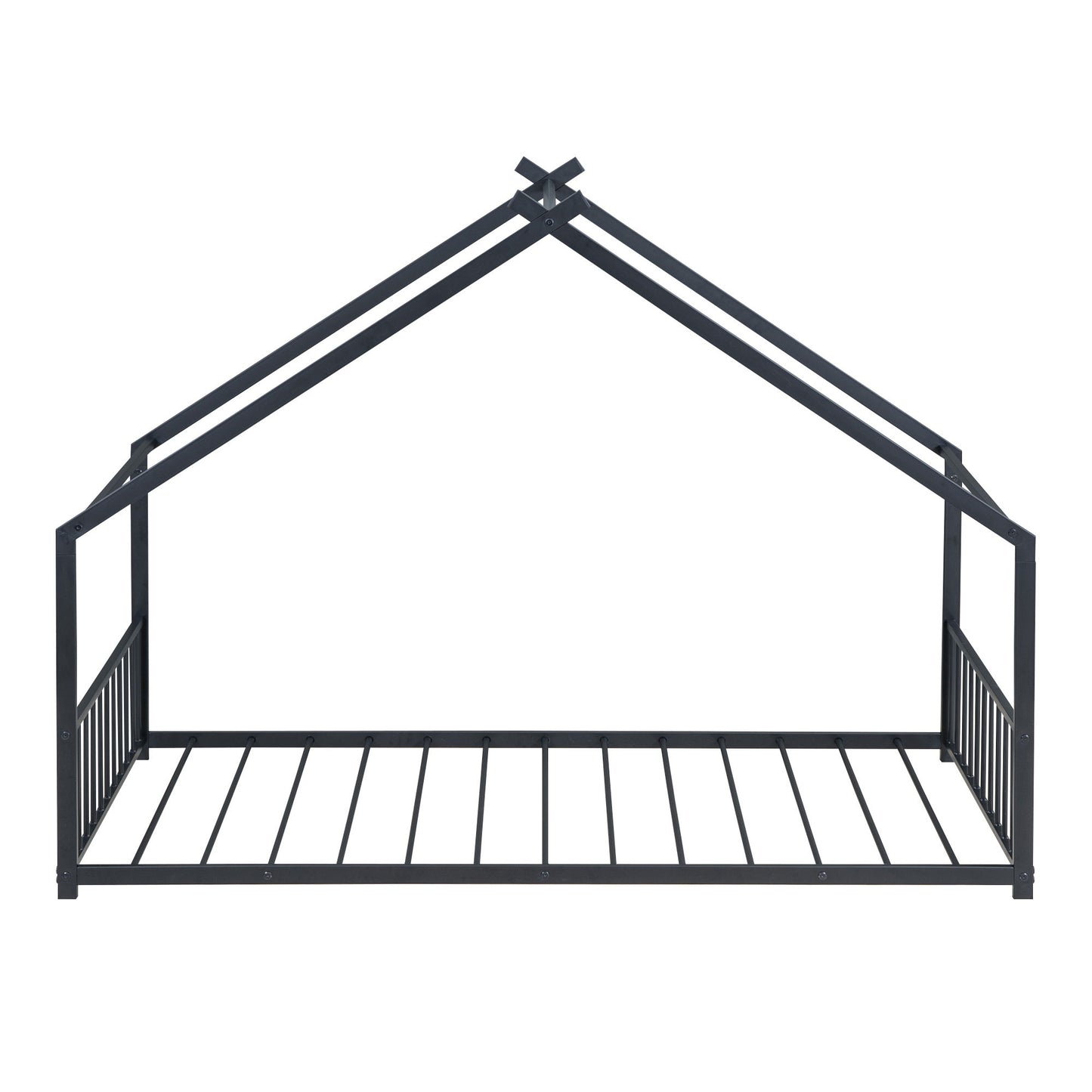 Metal House Bed