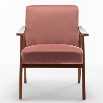 Accent Chair, Classic Mid Century Modern For Extra Seating