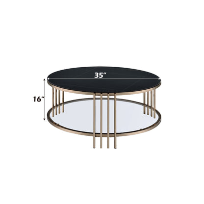 Abisha - Sintered Stone Top Round Table