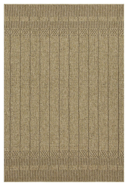 Earth - 5'3" X 7'3" Indoor, Outdoor Area Rug - Mocha, Natural