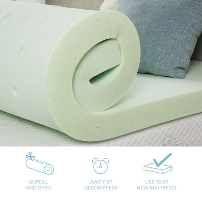 2 " Cool Gel Memory Foam Mattress Topper