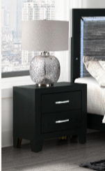 Carlos - Nightstand - Black