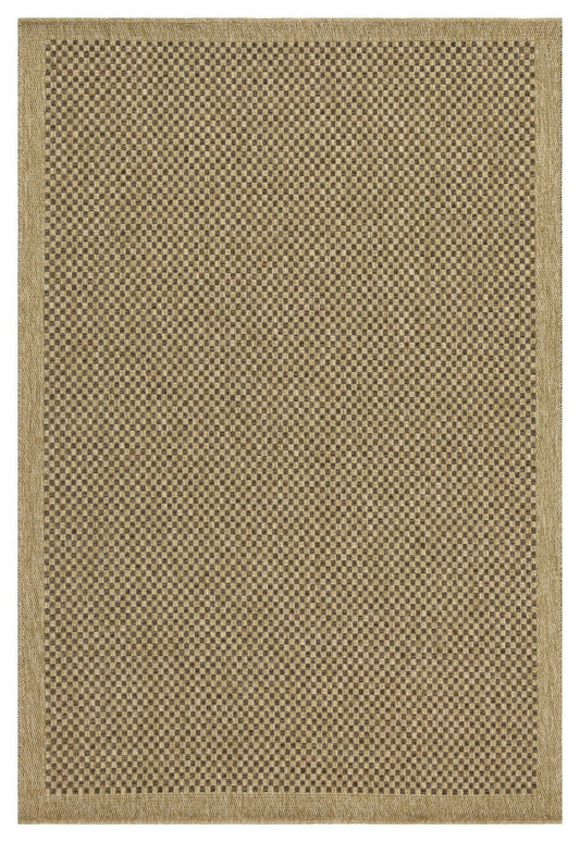 Earth - 7'10" X 10'3" Polypropylene Indoor, Outdoor Area Rug - Jute, Mocha