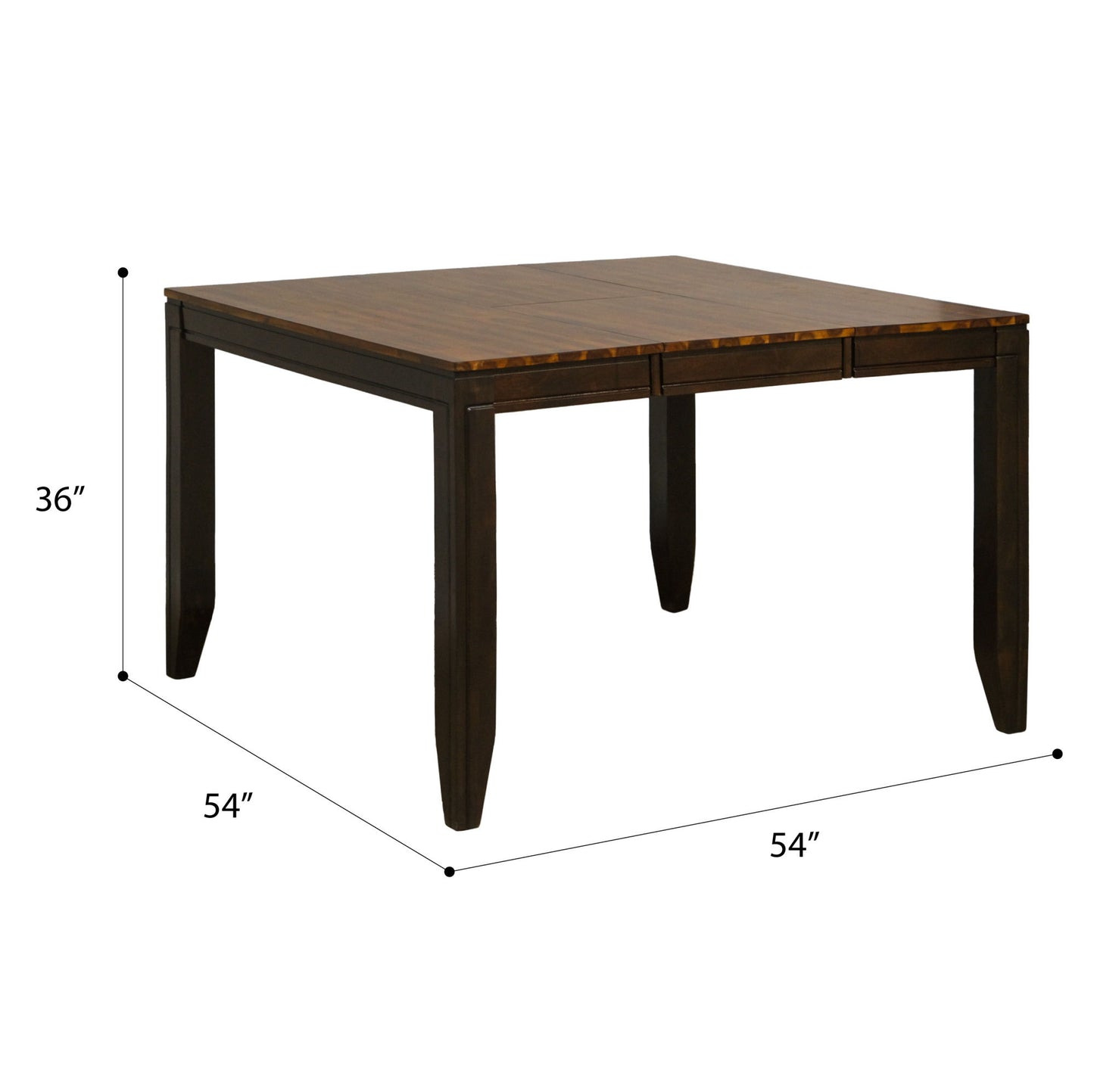 Timberline - Gathering Height Table - Brown