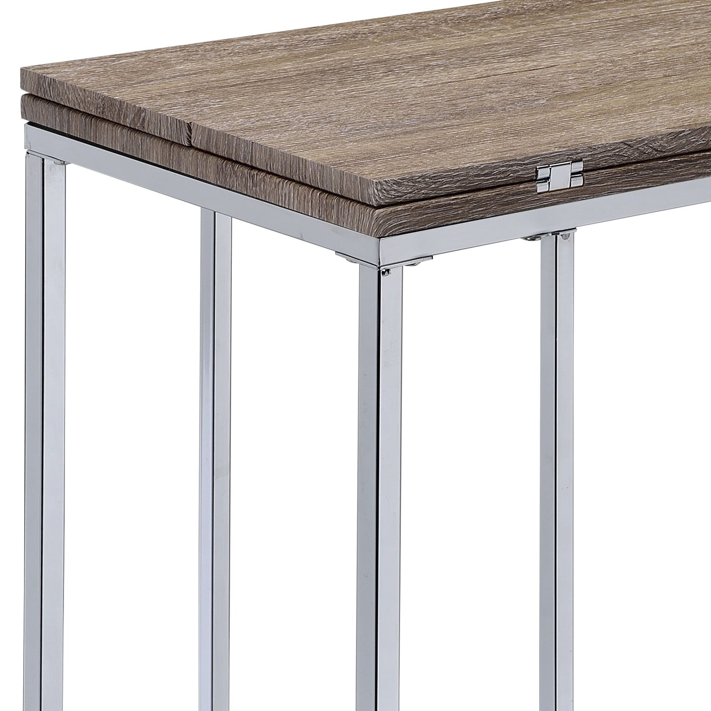 Danson - Weathered Accent Table - Oak