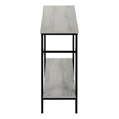 Accent Table, Console, Entryway, Narrow, Sofa, Living Room, Bedroom, Contemporary, Modern - Gray