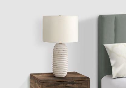 Lighting, Table Lamp, Resin, Transitional - Cream