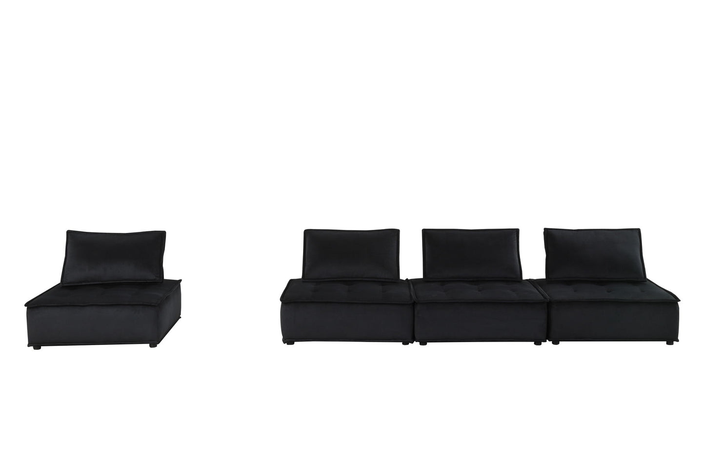 Anna - Velvet Modular Sofa