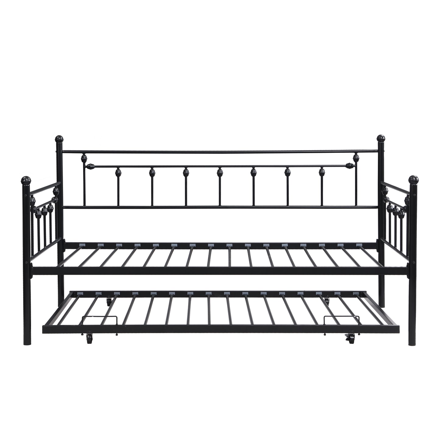 Twin Daybed With Trundle - Black