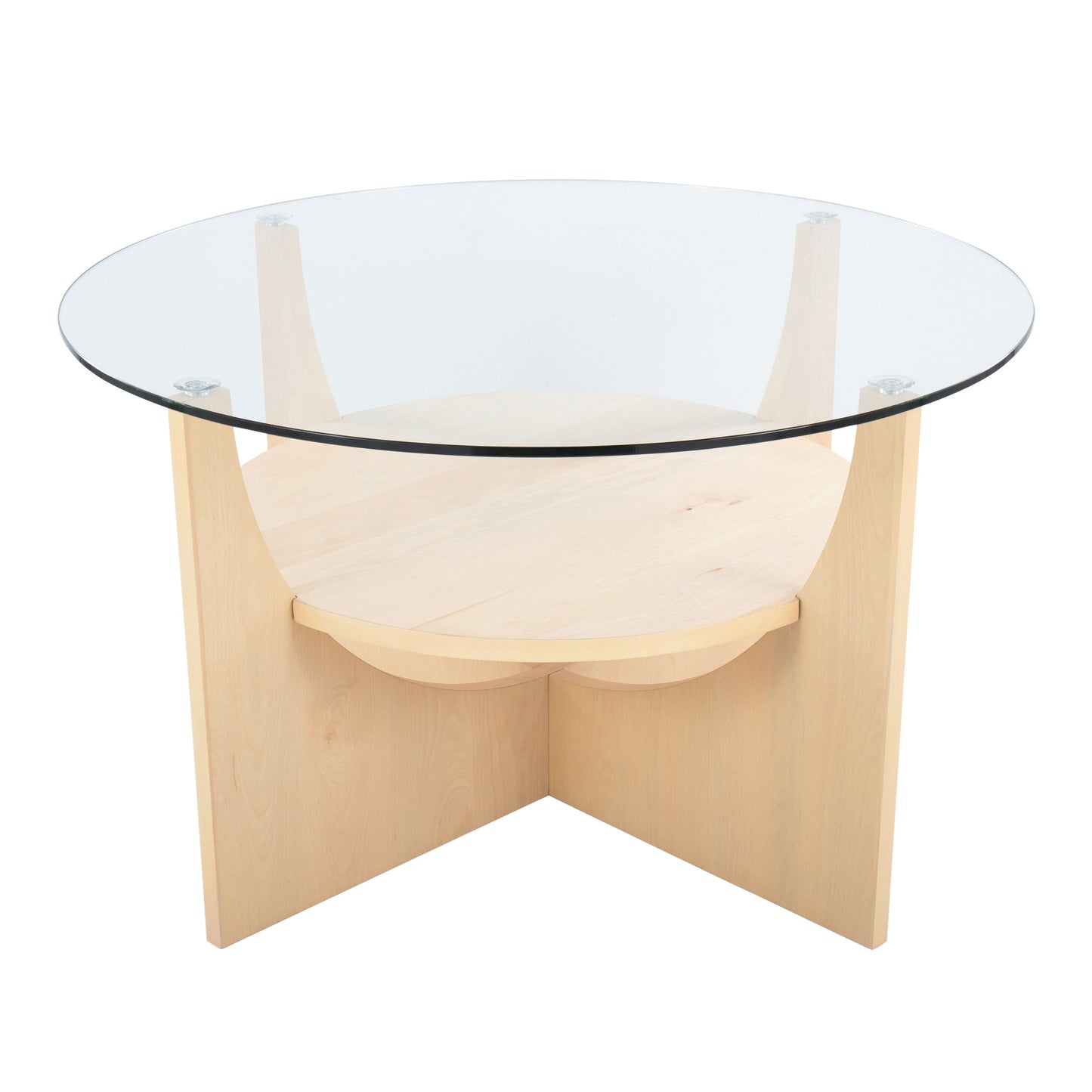 U - Shaped Contemporary Coffee Table