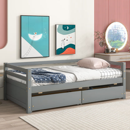 Daybed With 2 Storage Drawers