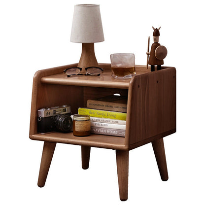 Bedside Cabinet, Modern Simple Nightstands European Beech