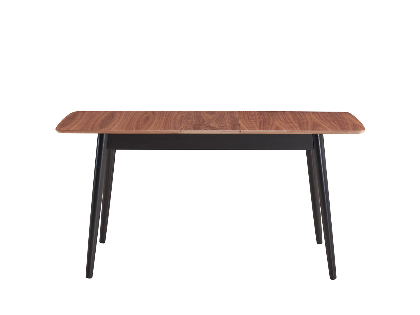 Lanae - Dining Table (Extension Bufferfly Leaf) - Natural / Black