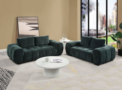 Ferrand - Chenille 2 Pieces Living Room Sets - Green