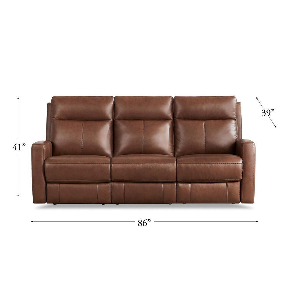 Vienna - Power Headrest Zero Gravity Reclining Sofa - Brown