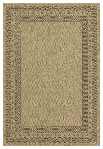 Earth - 7'10" X 10'3" Polypropylene, Indoor, Outdoor Area Rug - Jute, Mocha