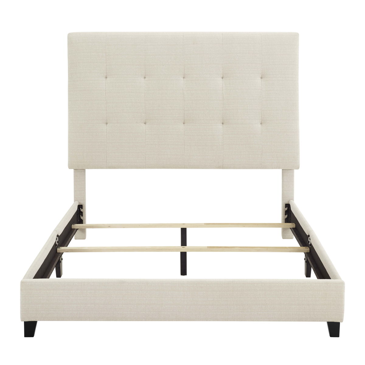 Tufted Upholstered Platform Bed