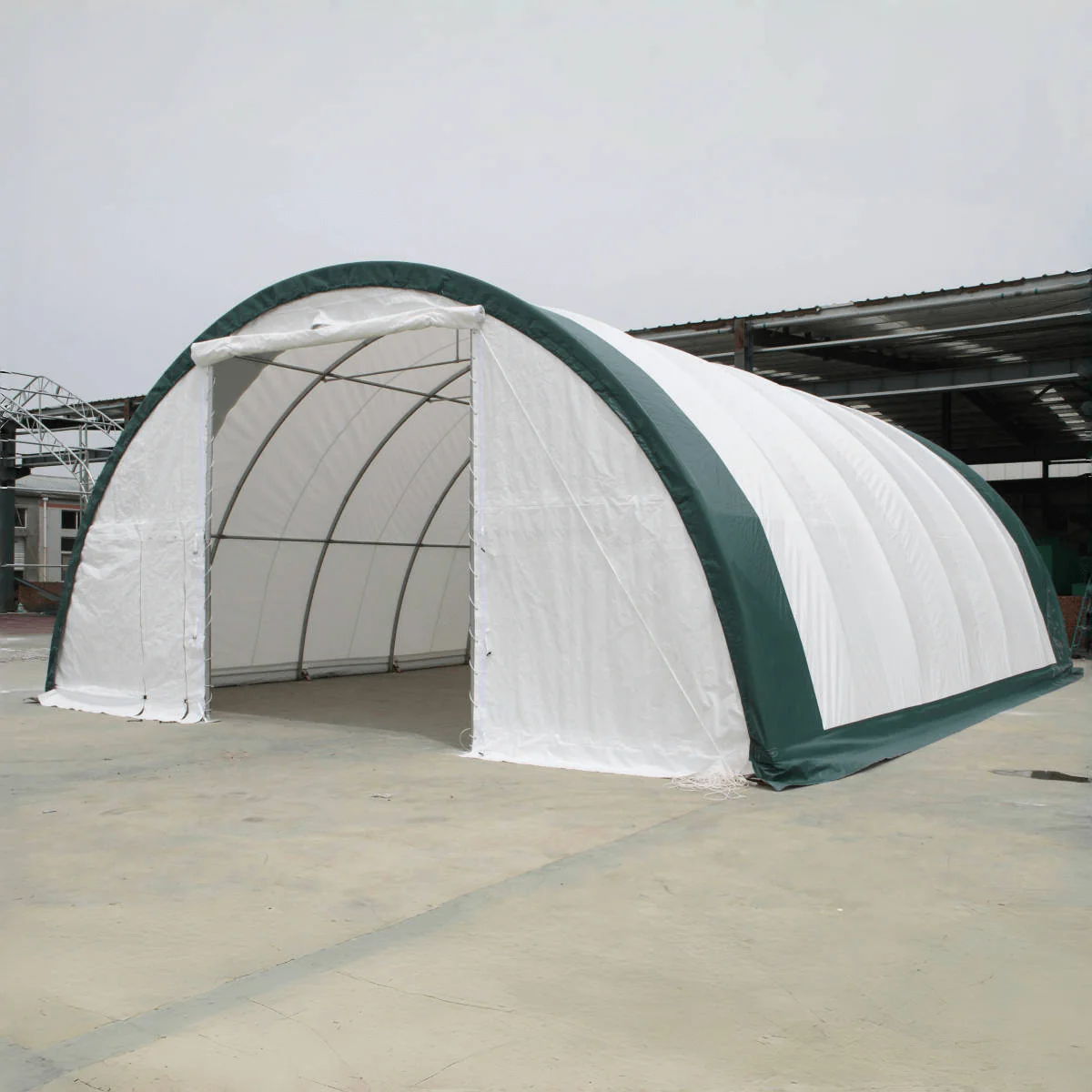 Single Truss Arch Storage PE Shelter