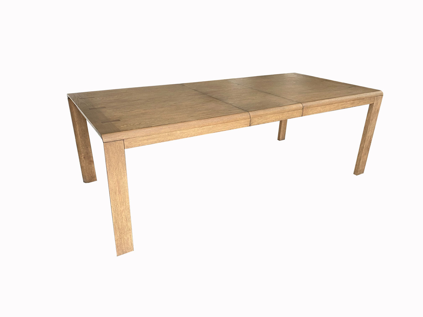 Dining Table With Leaf - Light Brown