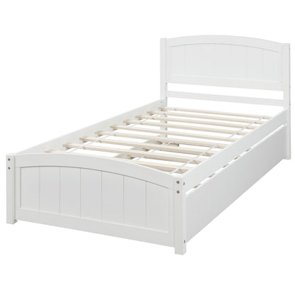 Platform Bed With Trundle