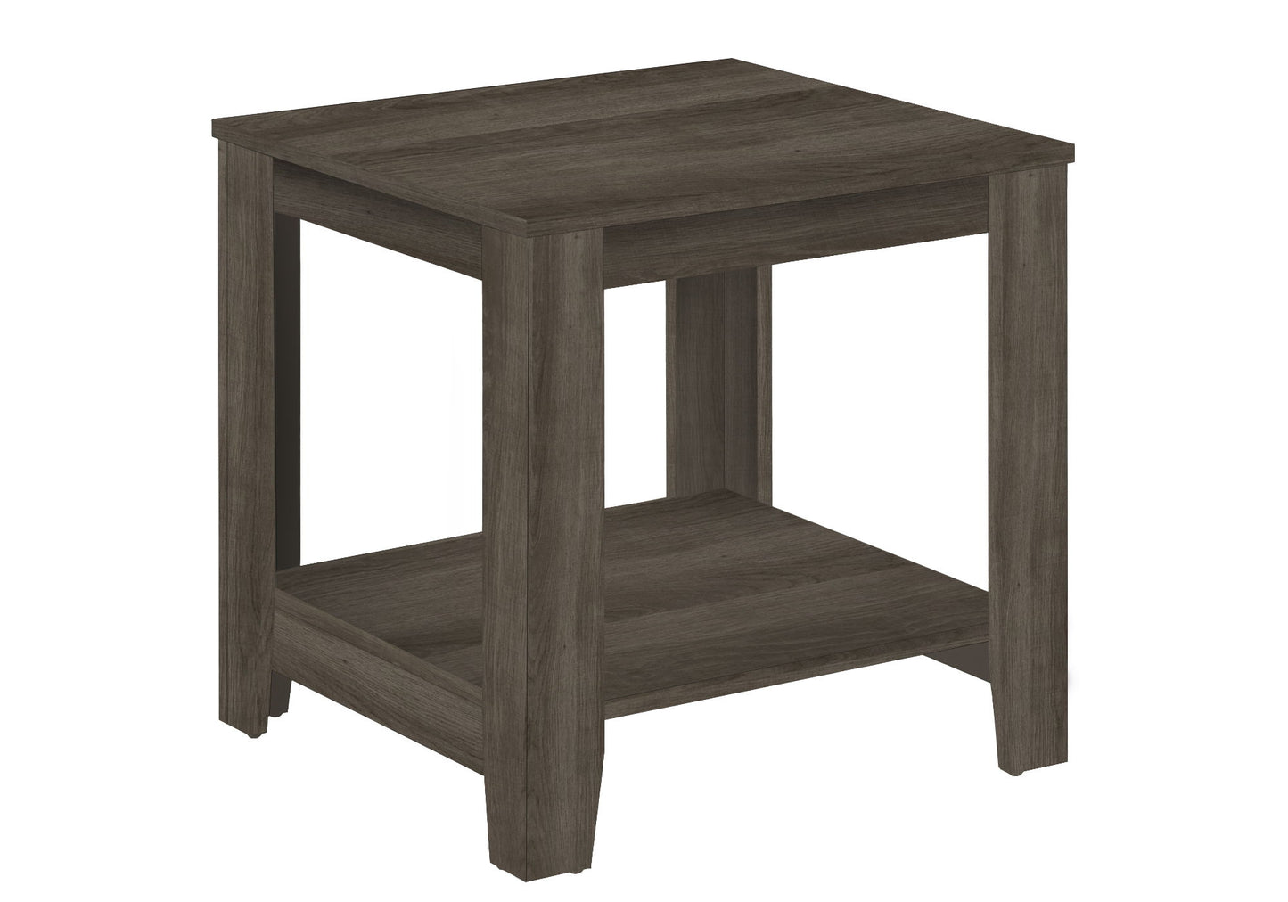 Table Set, Coffee, End, Side, Accent, Living Room, Transitional (Set of 3) - Oak