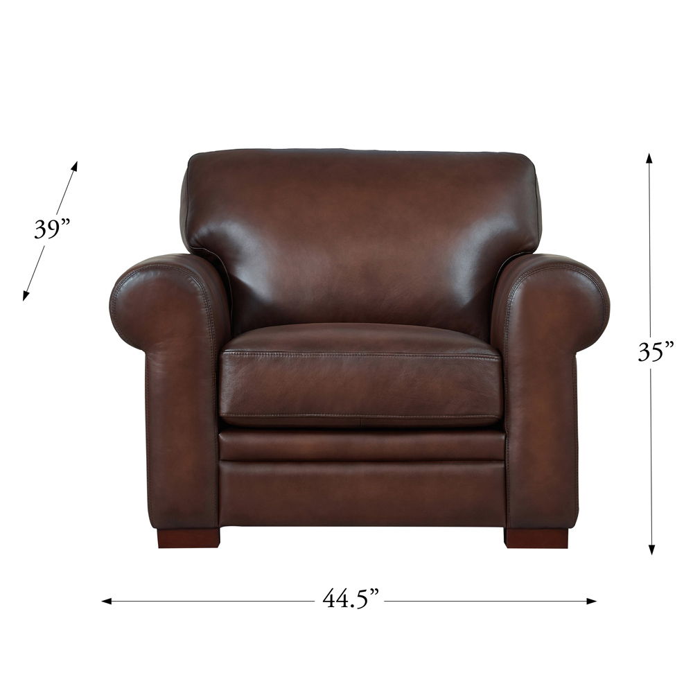 Brookfield - Top Grain Leather Chair