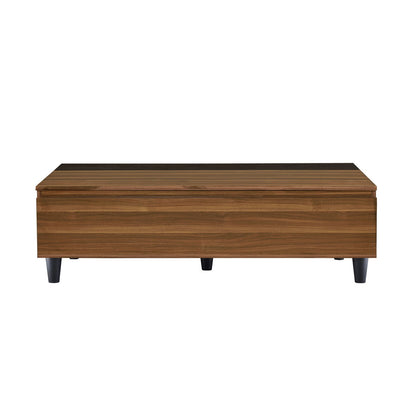 Avala - Coffee Table With Lift Top - Walnut / Black