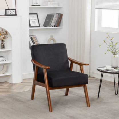 Accent Chair, Classic Mid Century Modern For Extra Seating