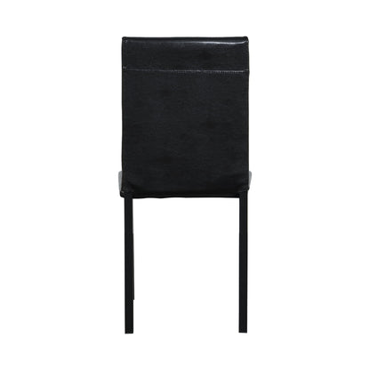 Metal Frame Dining Seats (Set of 4) - Black