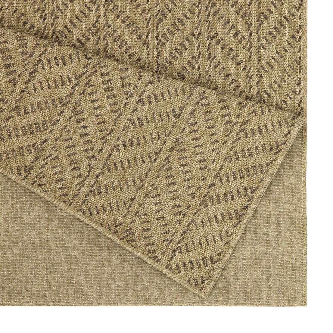 Earth - 2'7" X 7'3" Indoor, Outdoor Area Rug - Natural, Mocha