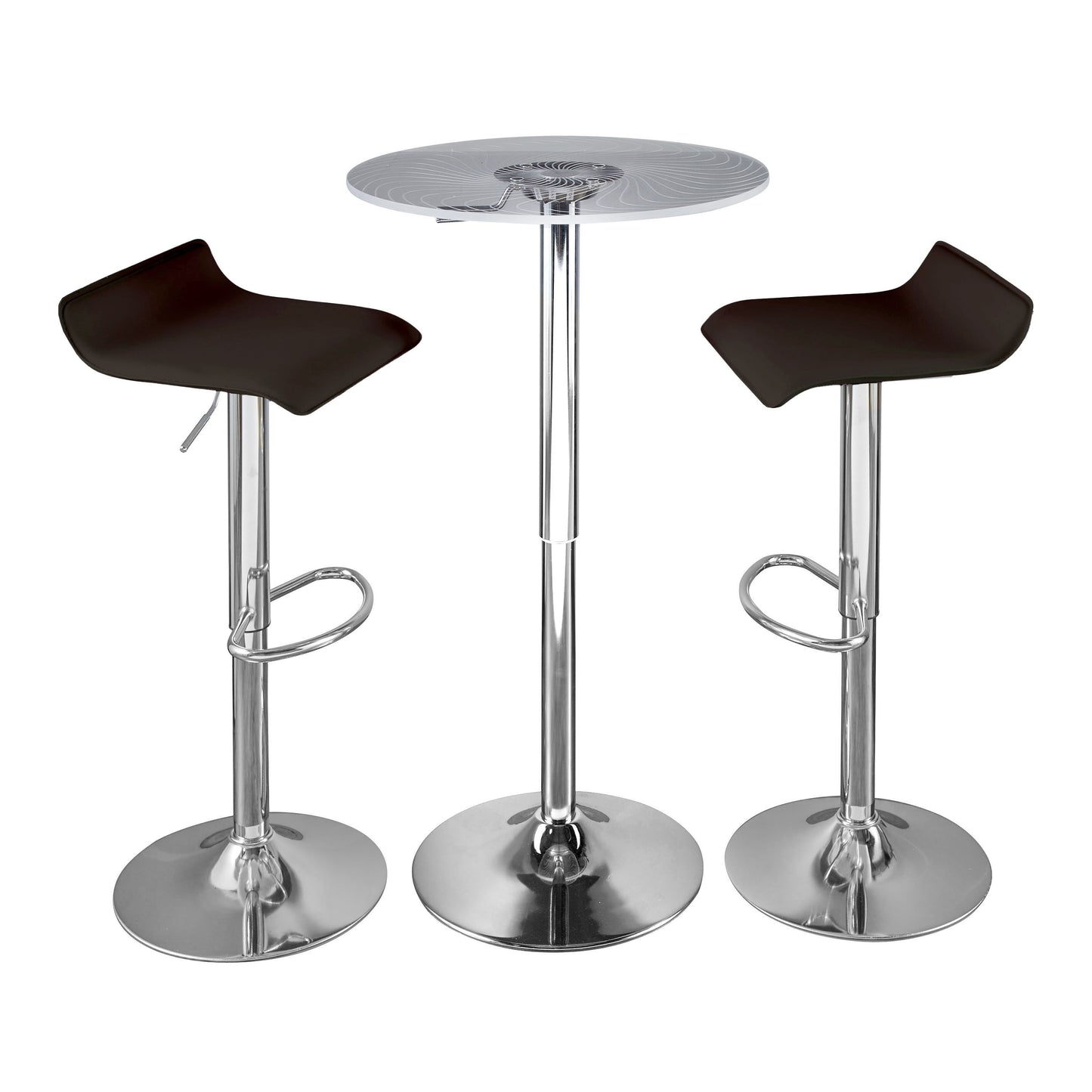 Spyra Ale - 3 Piece Contemporary Adjustable Bar With Up Set