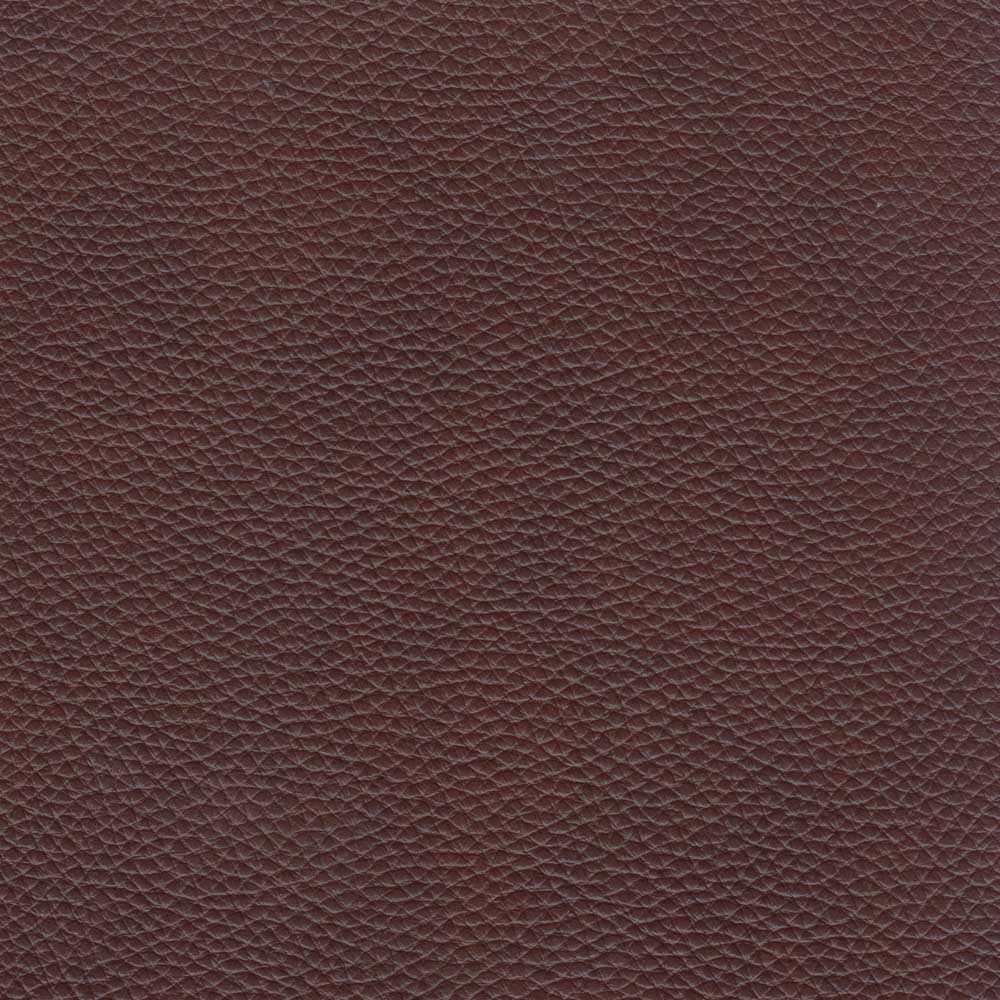 Avalon - Leather Ottoman - Raisin