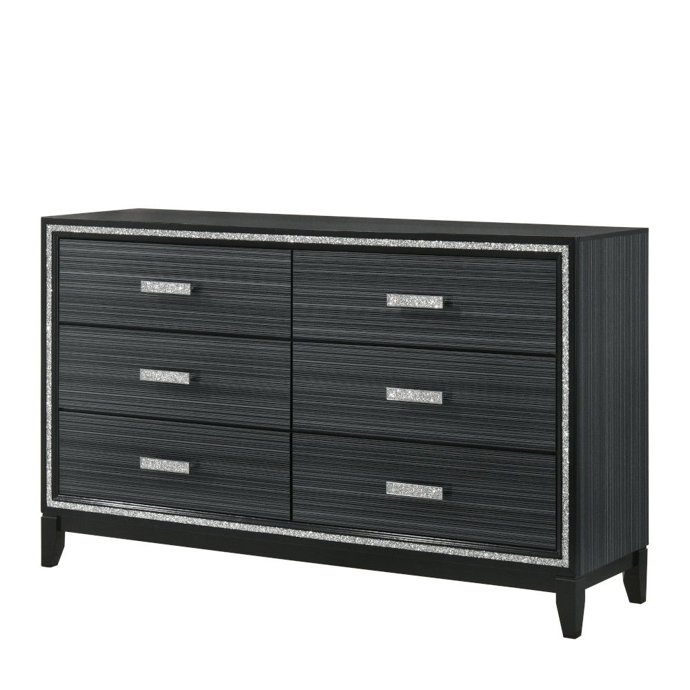 Haiden - Weathered Dresser - Black