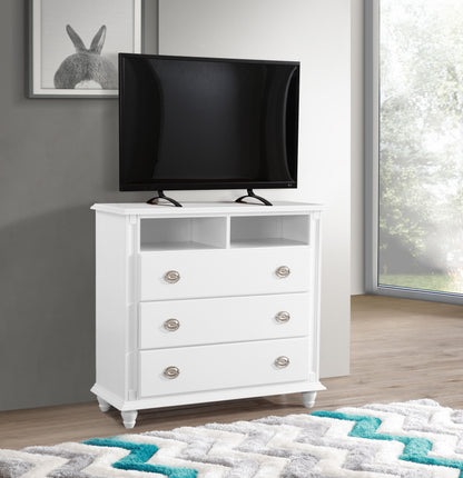 Summit - G5975-TV Media Chest - White