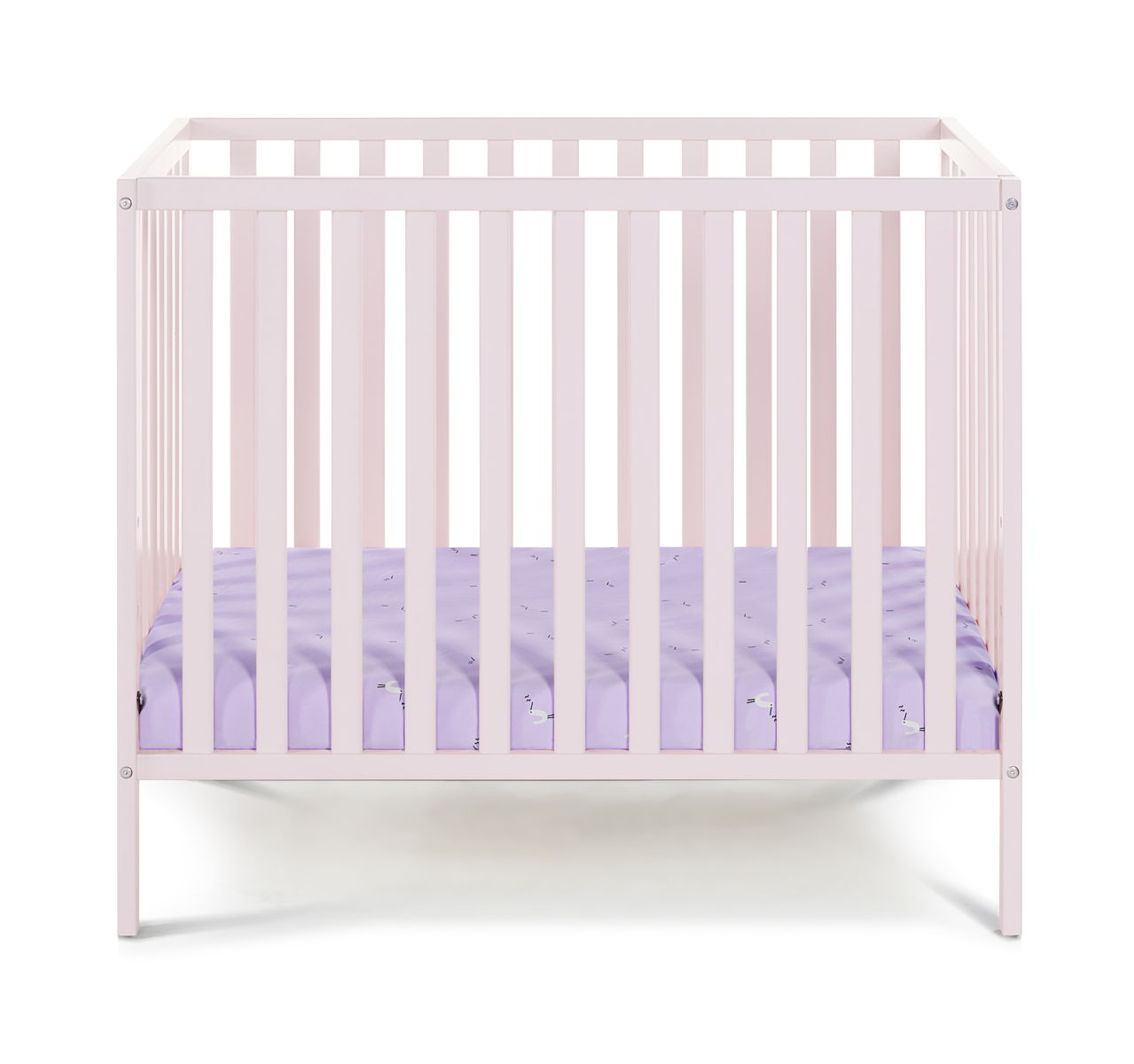 Palmer - 3-in-1 Convertible Mini Crib Baby With Mattress Pad