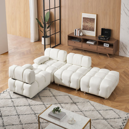 Technology Cloth Sofa, Waterproof, Stain And Cat Scratch Resistant, Can Comfortably Sit In The Apartment Bedroom Without Taking Up Space