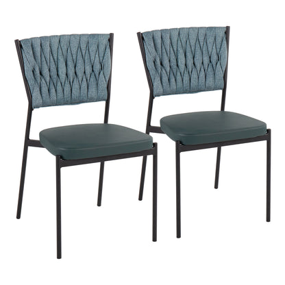 Tania - Braided Contemporary Chair (Set of 2)