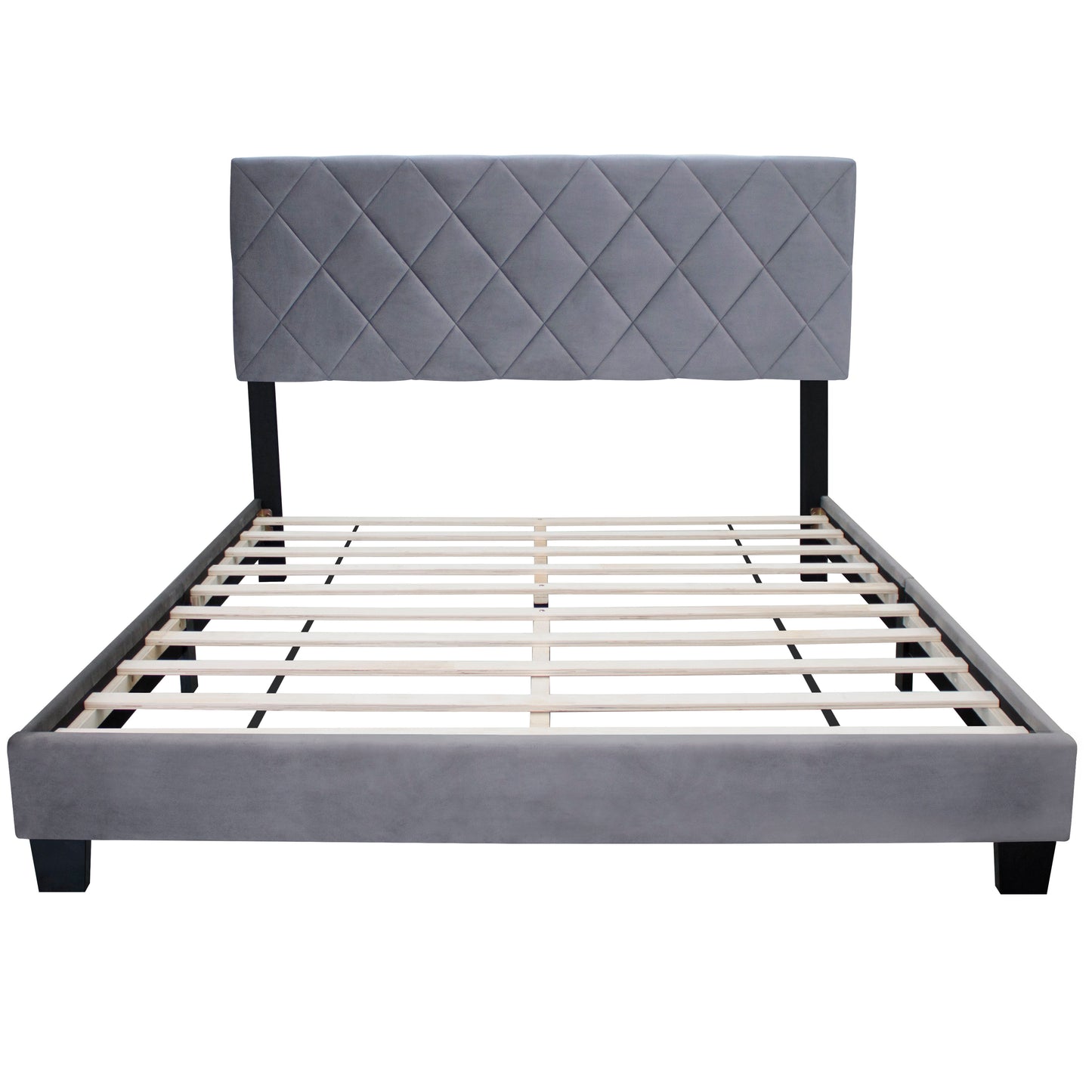 Queen Adjustable Upholstered Bed Modern Minimalist Top Styles