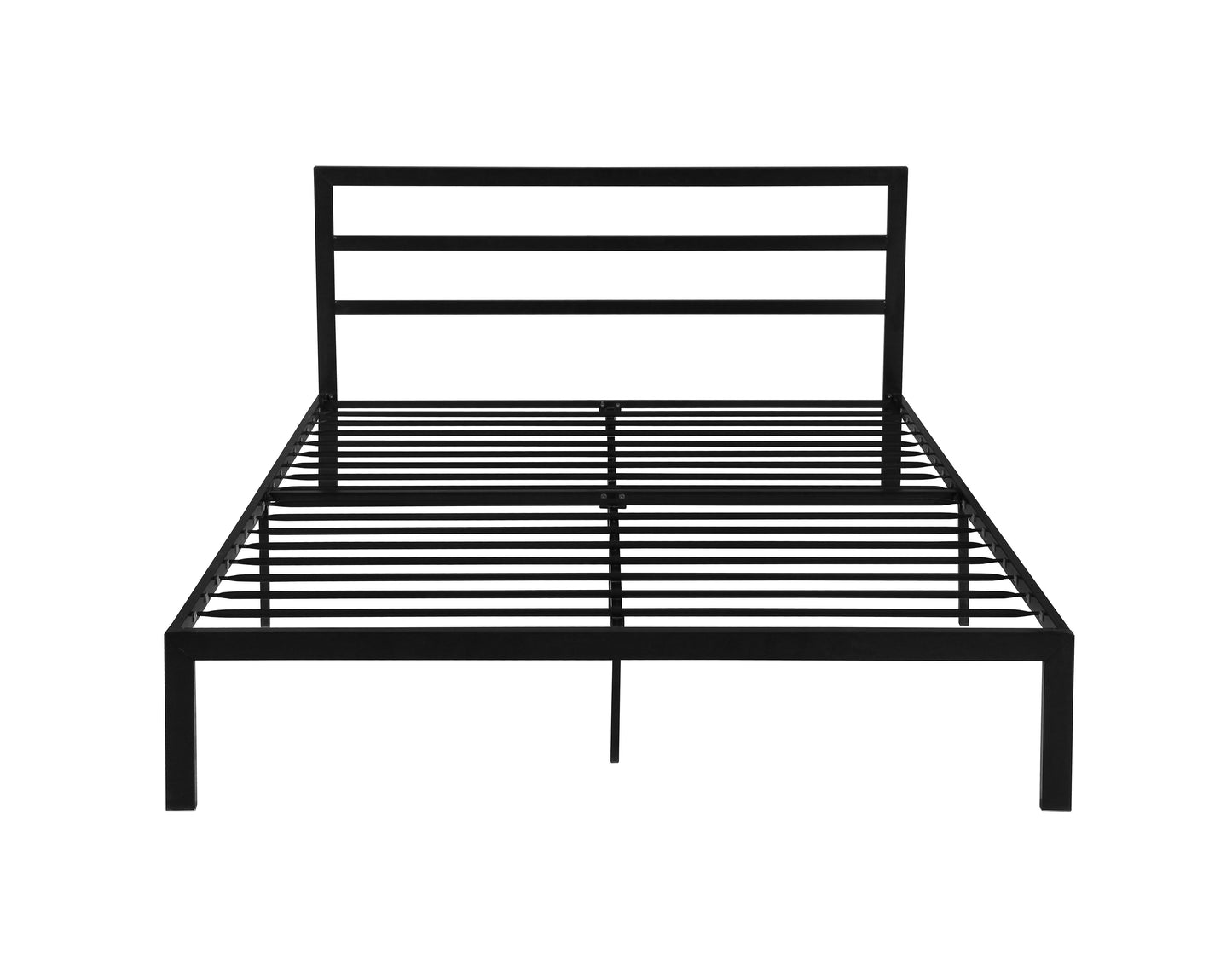 Metal Bed Frame With Headboard