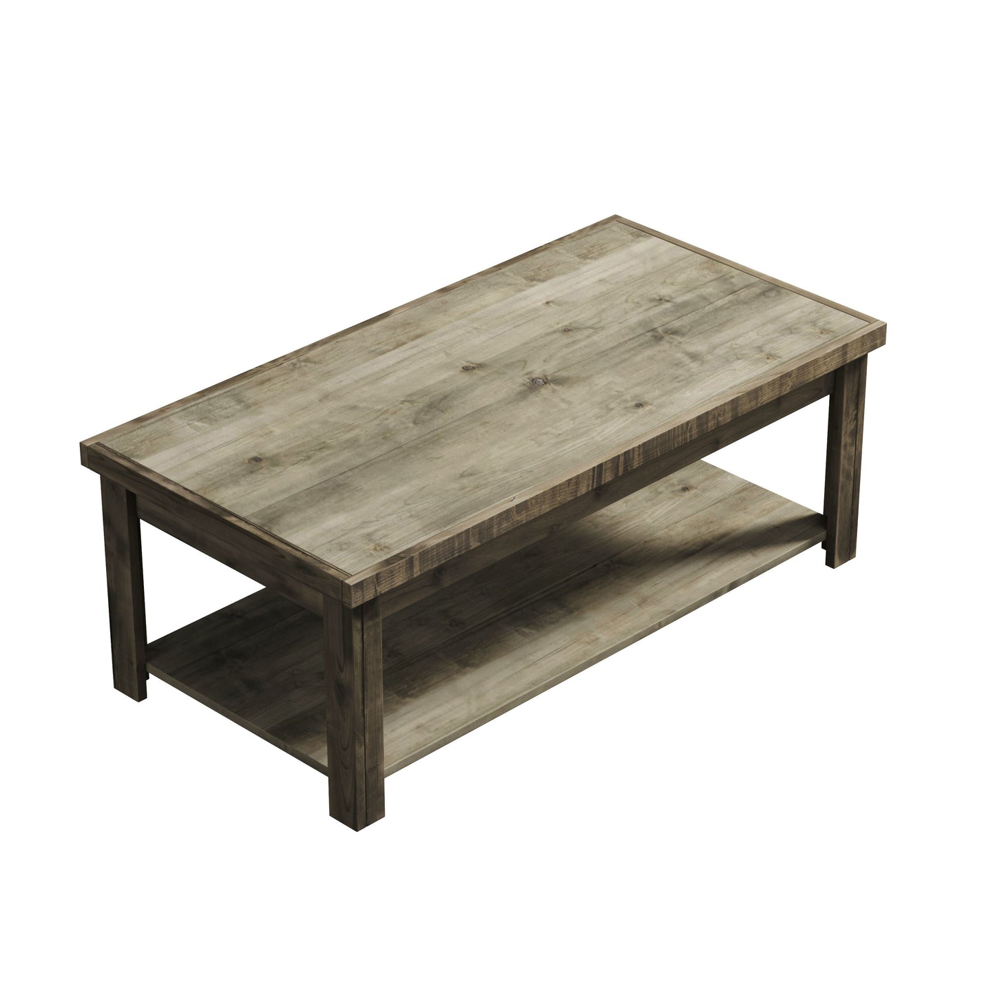 Joshua Creek - Coffee Table - Barnwood