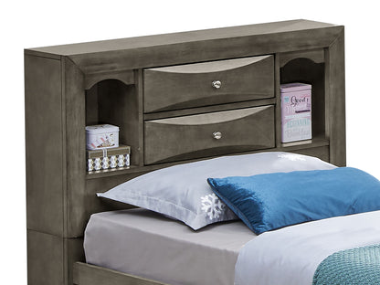 Marilla - Storage Bed With Bookcase Headboard