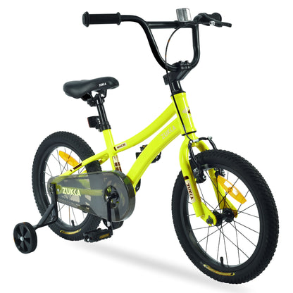 Zukka - Kids Bike, 16" Kids' Bicycle With Training Wheels For Boys Age 4-7 Years