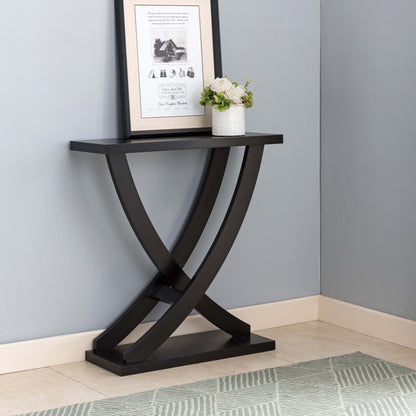 Console Table For Hallway Curved Design Entryway Console Table