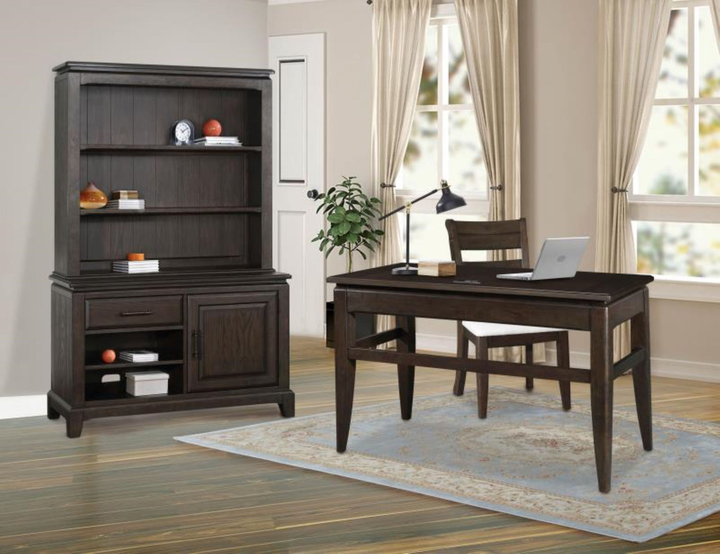 Office Storage Credenza - Chocolate