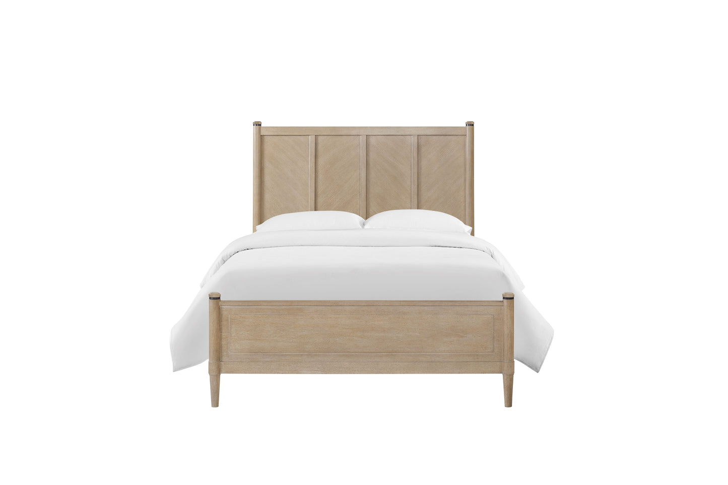 Transitional Style Lo-Post Bed