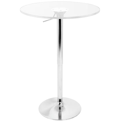 Adjustable Contemporary Bar Table