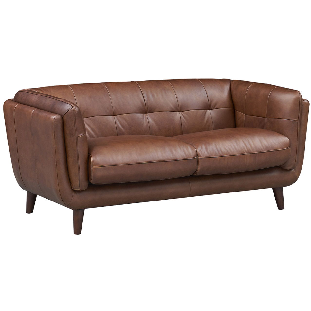 Solana - Waxy Pull-Up Leather Loveseat