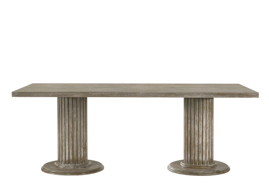 Gabrian - Reclaimed, Dining Table - Gray